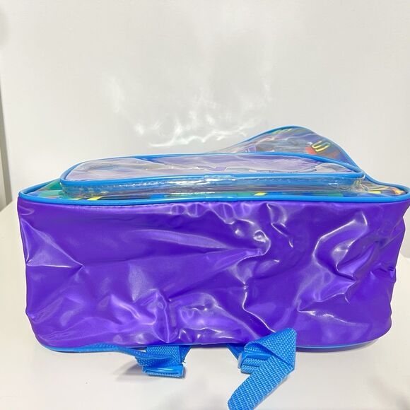 NSYNC Y2K Backpack Vinyl 2001 Blue Purple Keychain New *Stains On Strap main image 10